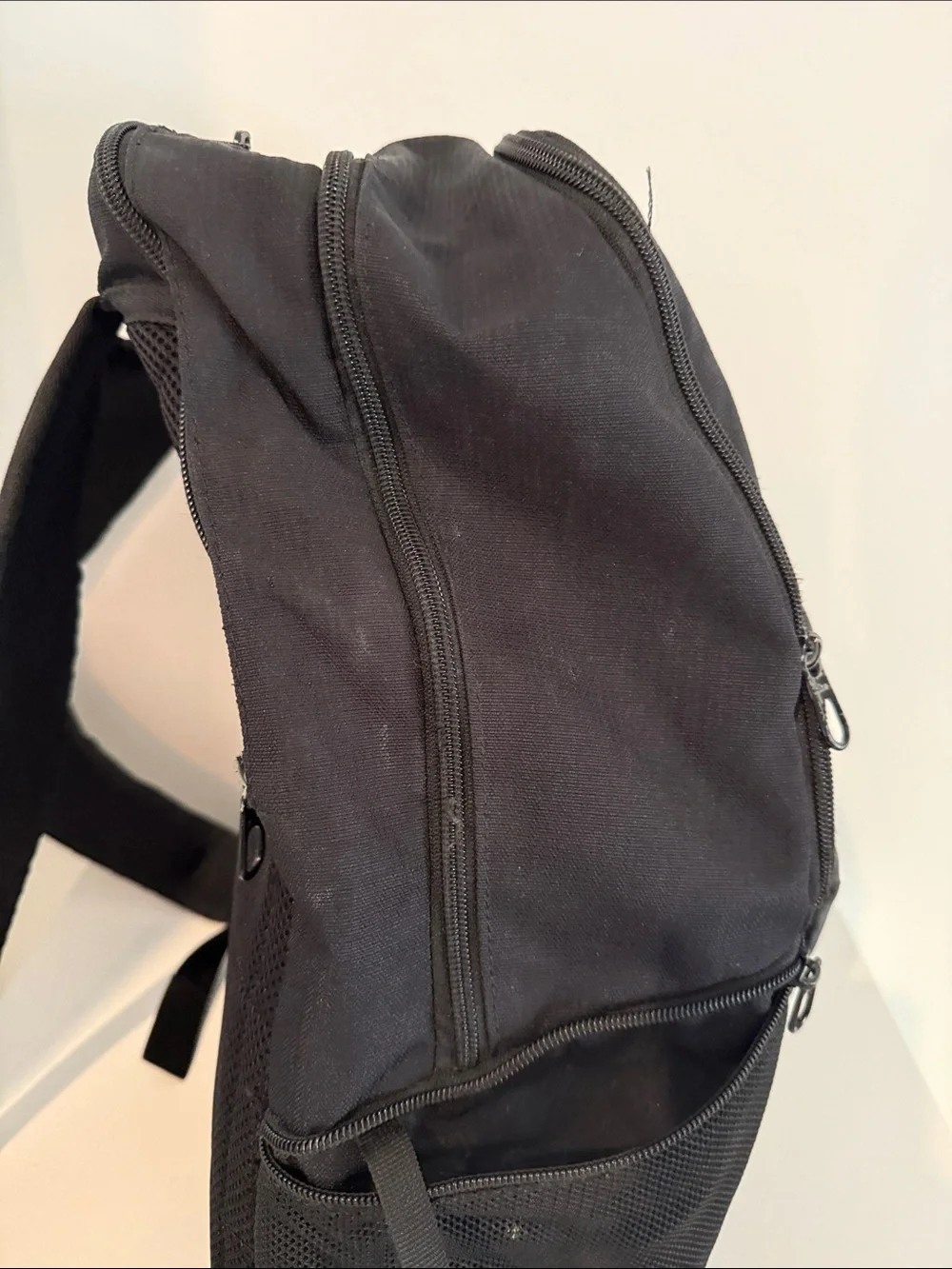 Nike Black and Gray Everyday Backpack with White Swoosh